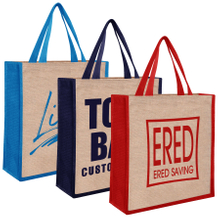 Hotsale Grocery Shopping Tote Jute Bags for Promotional (TP-SP651)
