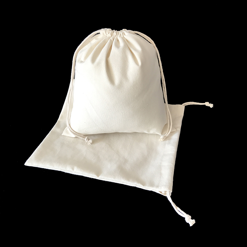 Promotional Wholesale Custom Small Cotton Drawstring Bag (TP-DB315)