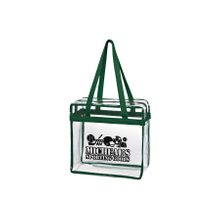 Strong And Durable Clear Plastic PVC Tote Bag with Zipper
