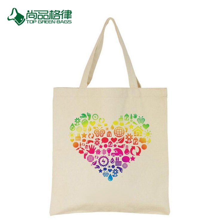 High Quality Custom Printing Promotional Cotton Canvas Shopping Bags