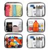 Hot Sale Plastic Makeup Bag Bath Zipper Waterproof Clear Toiletry Bag Travel PVC Cosmetic Pouch