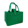 Custom Design Hot Sell Felt Cosmetic Bag Organic Eco Felt Tote Bag Shopping Travel RPET Felt Bag