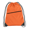 Drawstring Backpack with Front Pocket and Earphone Hole (TP-dB071)