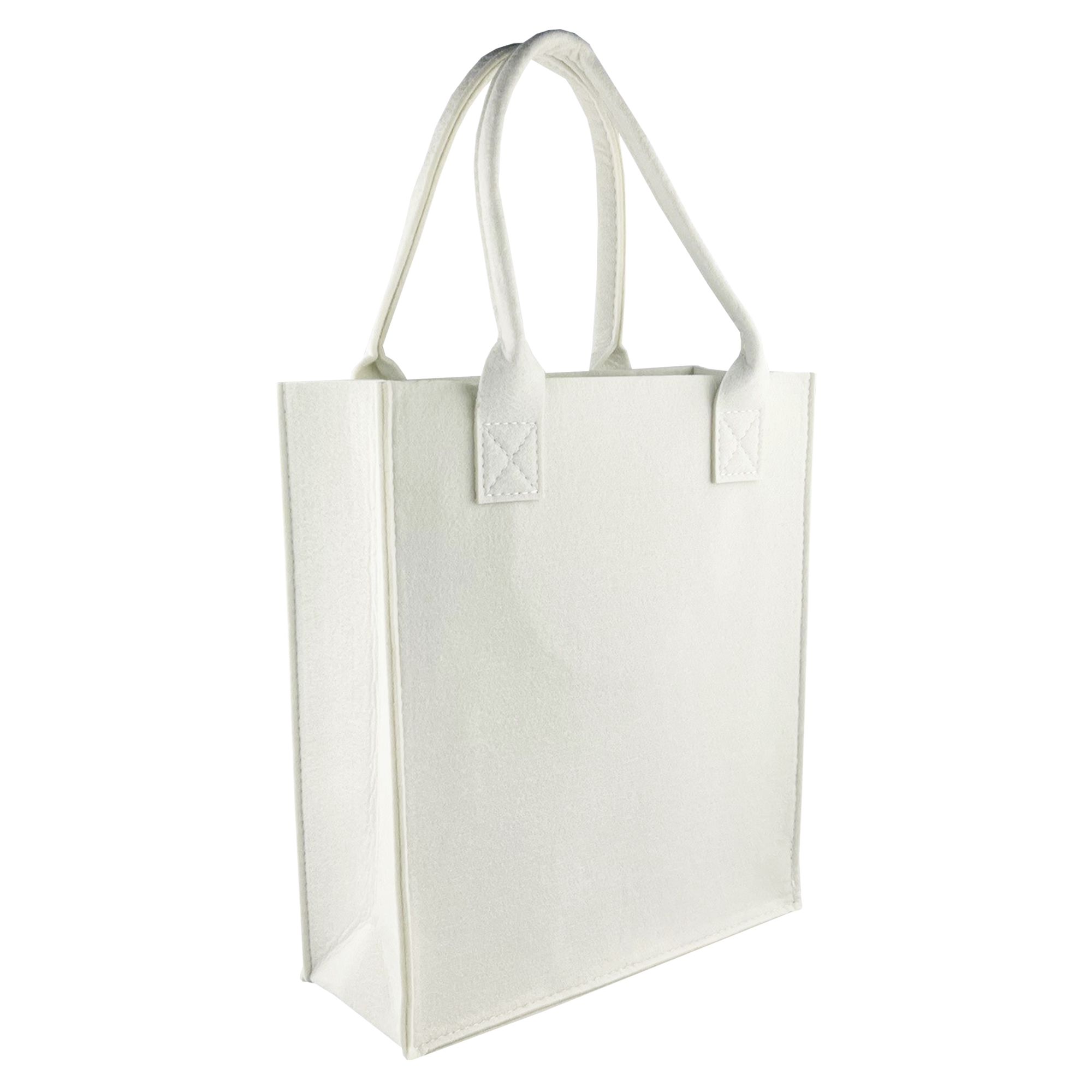 Customized Felt Handbag Fashion RPET Felt Tools Toys Beach Gifts Shopper Tote Bag