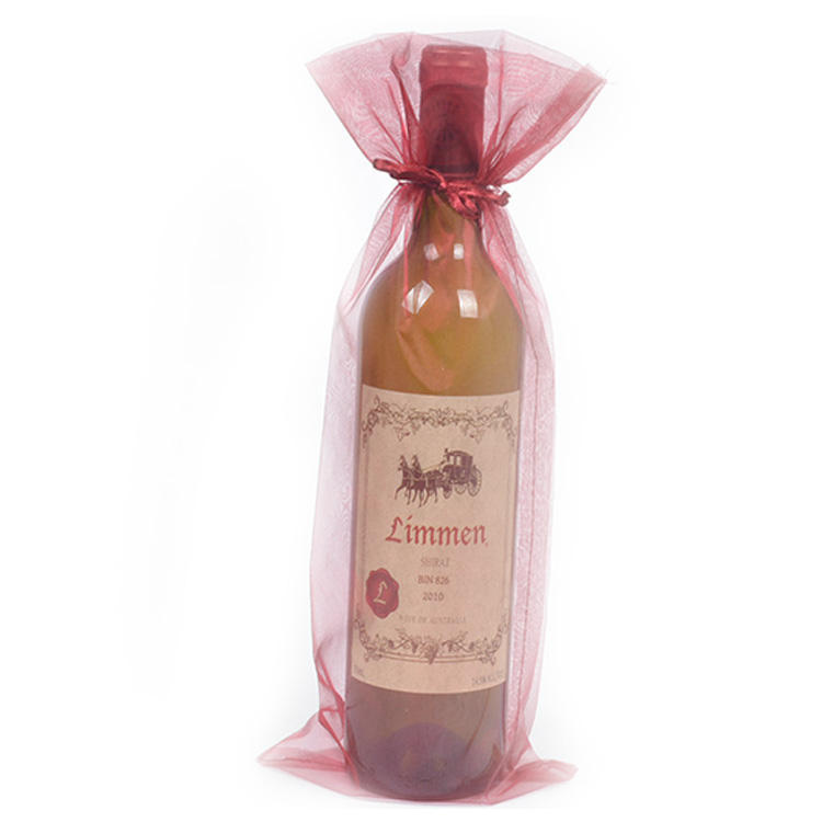 Custom-Large-Weddings-Party-Favor-Present-Gift-Drawstring-Wine-Bottle-Organza-Bag (3)