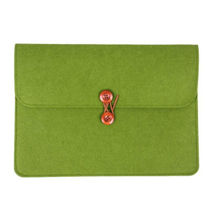 Factory Custom Hotsell Soft Wool Felt Travel Carrying Case Storage Bag for MacBook