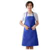 New Water Proof Waterproof and Oil-Proof Bib TPU PU Leather Material Apron