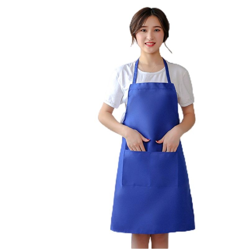 New Water Proof Waterproof and Oil-Proof Bib TPU PU Leather Material Apron
