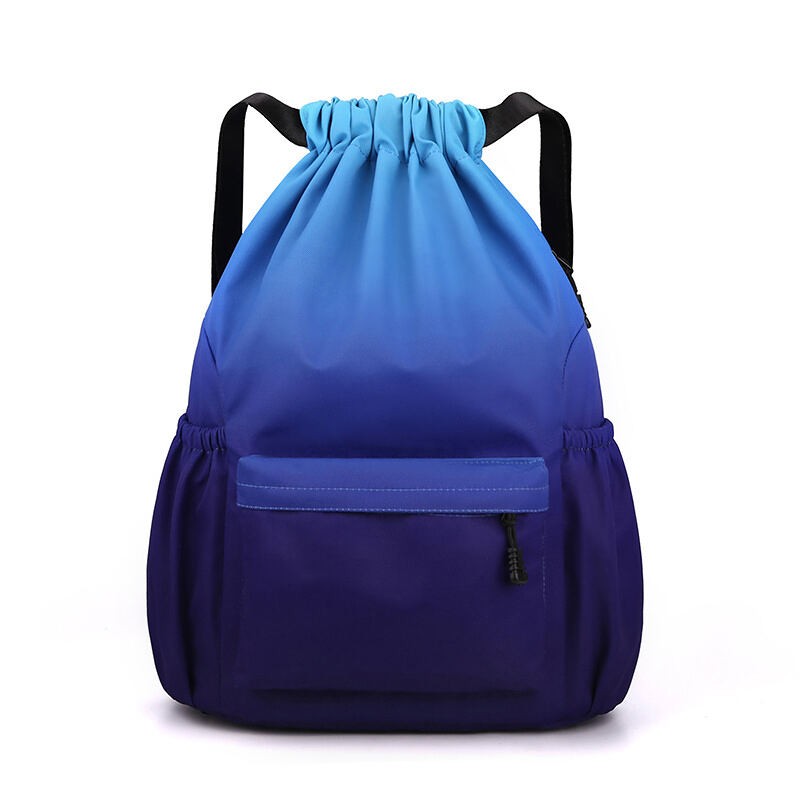 Compartment Fitness Drawstring Backpack Shoes Bag for Woman Sports Gym