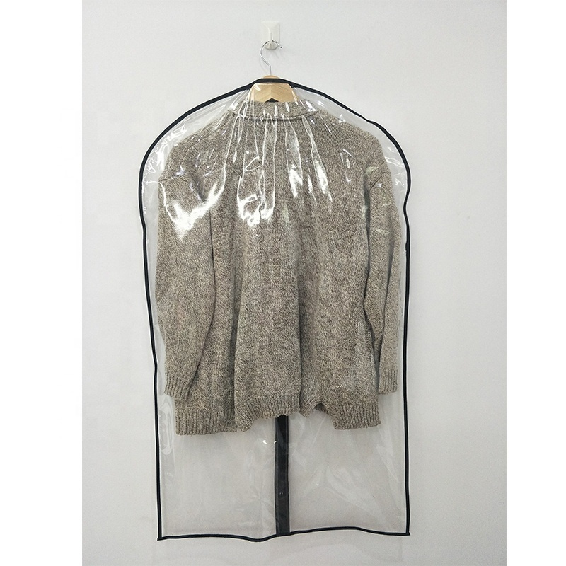 2024 PEVA Garment Bag Suit Cover for Men and Women with Zipper Closure