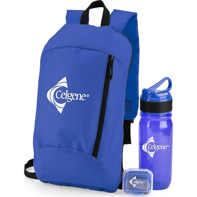 Outdoor Light Student Backpack 300D Nylon Unisex Reusable Fitness Sports Gym School Bag