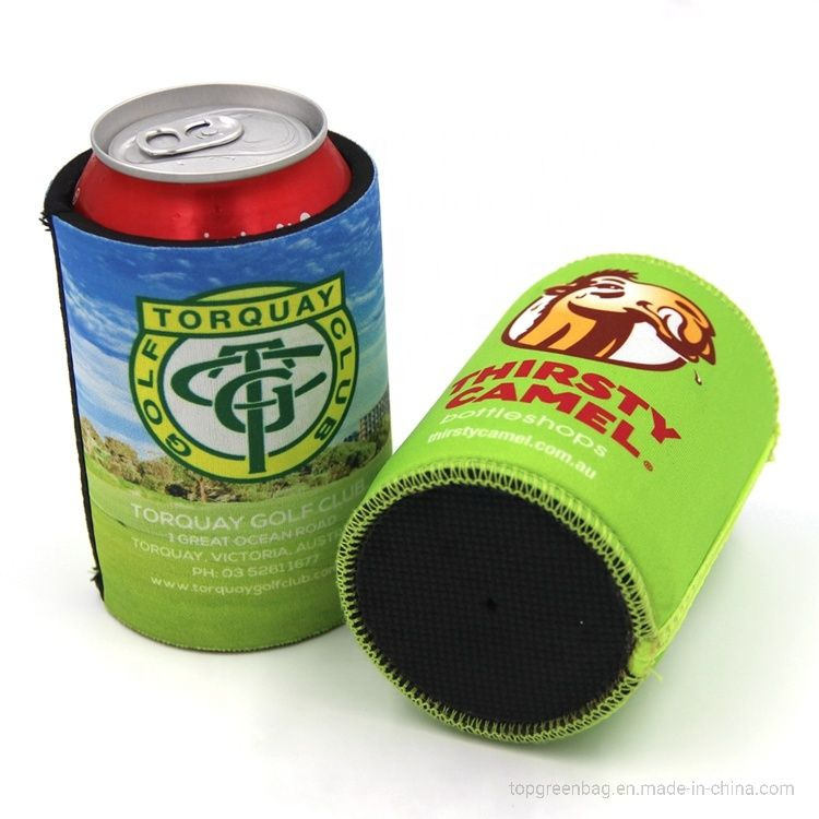 Neoprene Fabric Beer Bottle Can Cover Double Stitched Stubby Holder Koozie