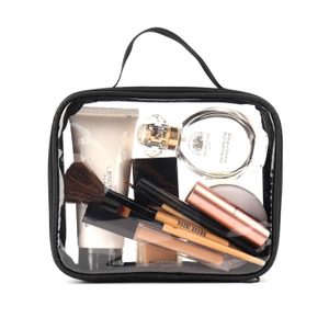 Custom Makeup Travel Toiletry Bag Transparent PVC Cosmetic Bag