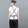 2024 Custom Logo Waterproof Kitchen Apron Fpr Cooking Mens and Womens Professional Chef or Server Bib Apron with Adjustable Straps