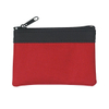 Custom Logo Zippered Security Money Bag Purses Coin Holder Pouch Bank Deposit Bag