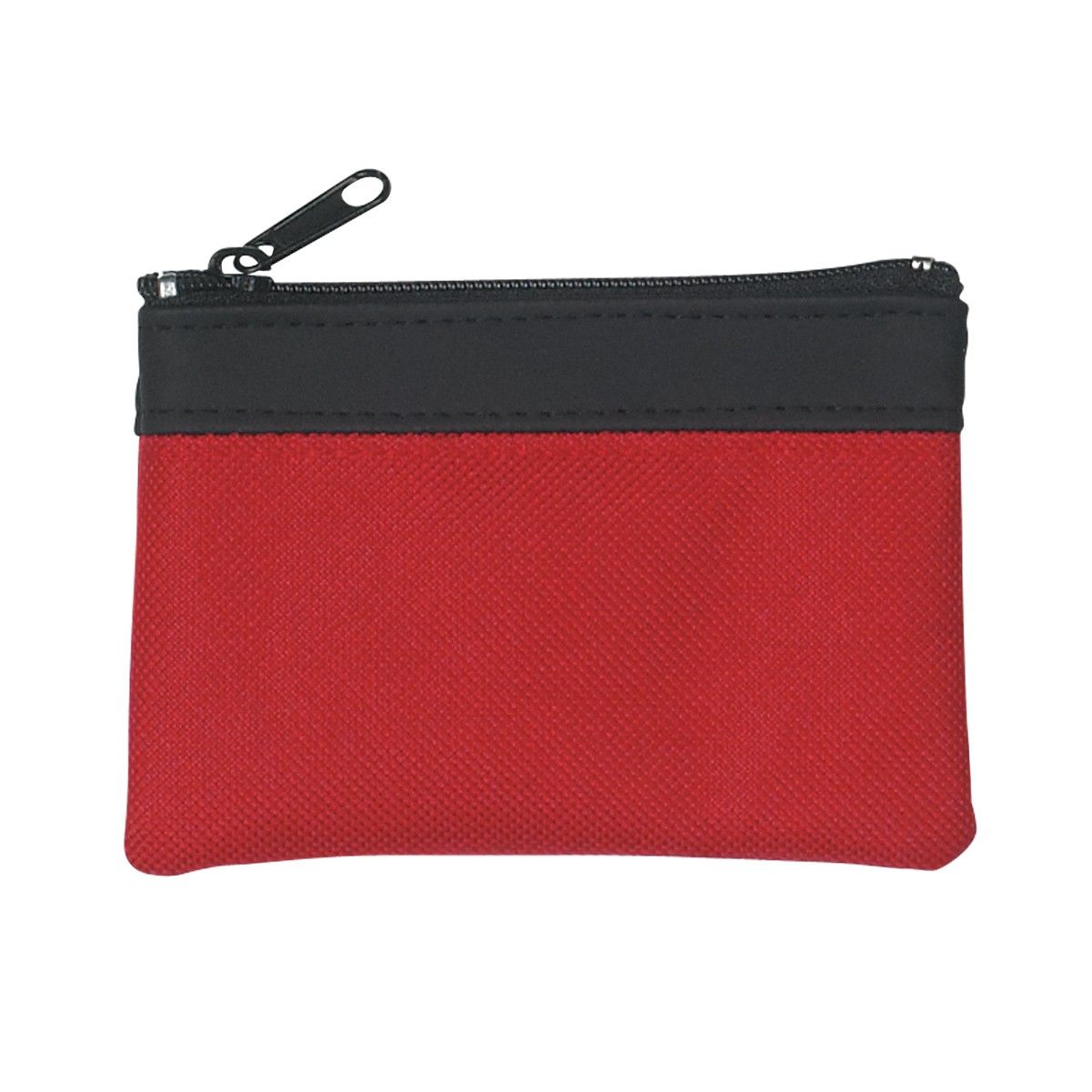 Custom Logo Zippered Security Money Bag Purses Coin Holder Pouch Bank Deposit Bag