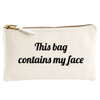 Carry Pouch for Shopping Travelling Home Outdoors Canvas Clutch Coin Purse