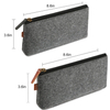 Factory Directly Supply Office Easy Carrying Mini Felt Pen Pencil Case Stationery Pouch with Zipper