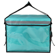 Custom Waterproof Aluminium Heated Cooler Bag Large Food Thermal Pizza Delivery Bags Insulated Box Motorcycle