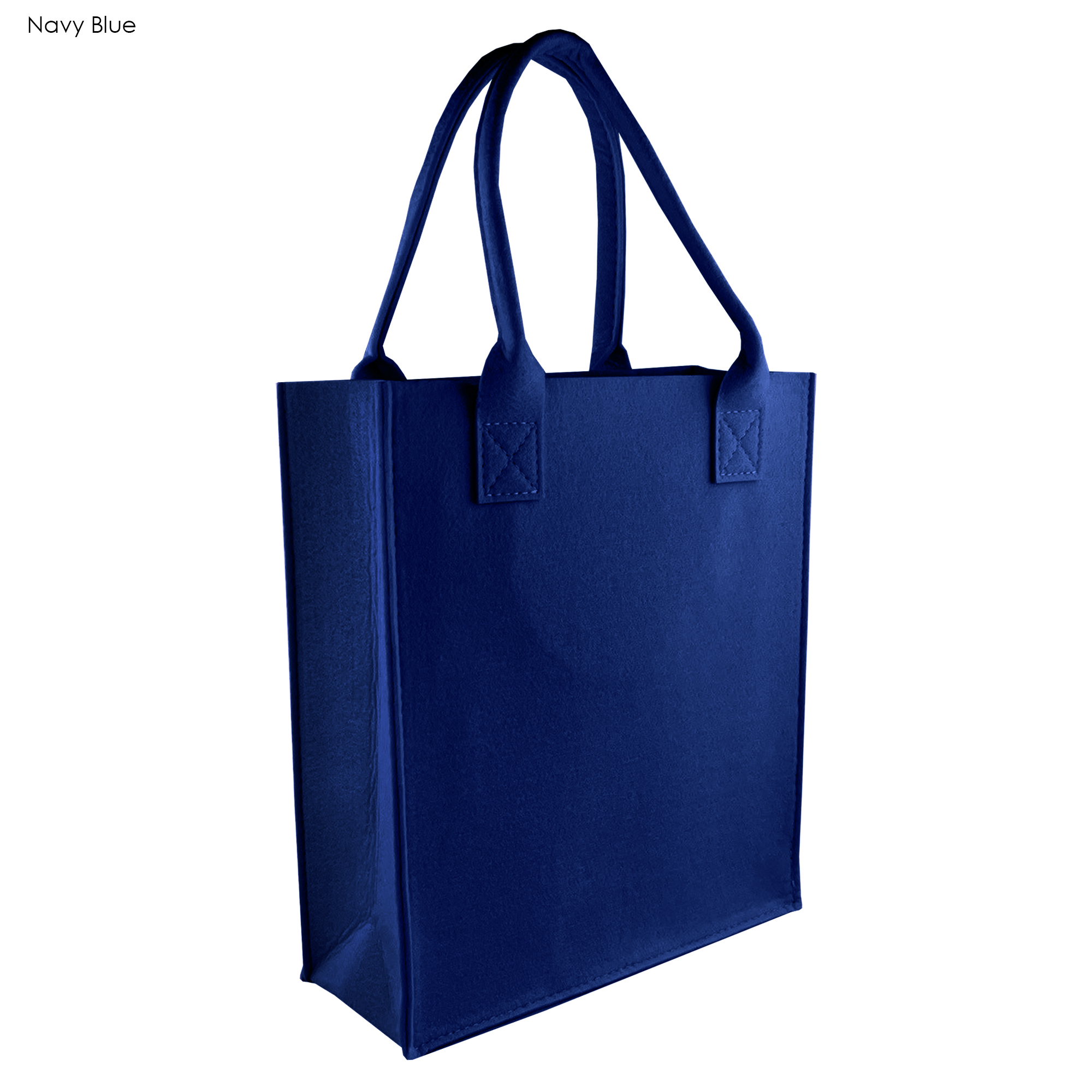 Customized Felt Handbag Fashion RPET Felt Tools Toys Beach Gifts Shopper Tote Bag