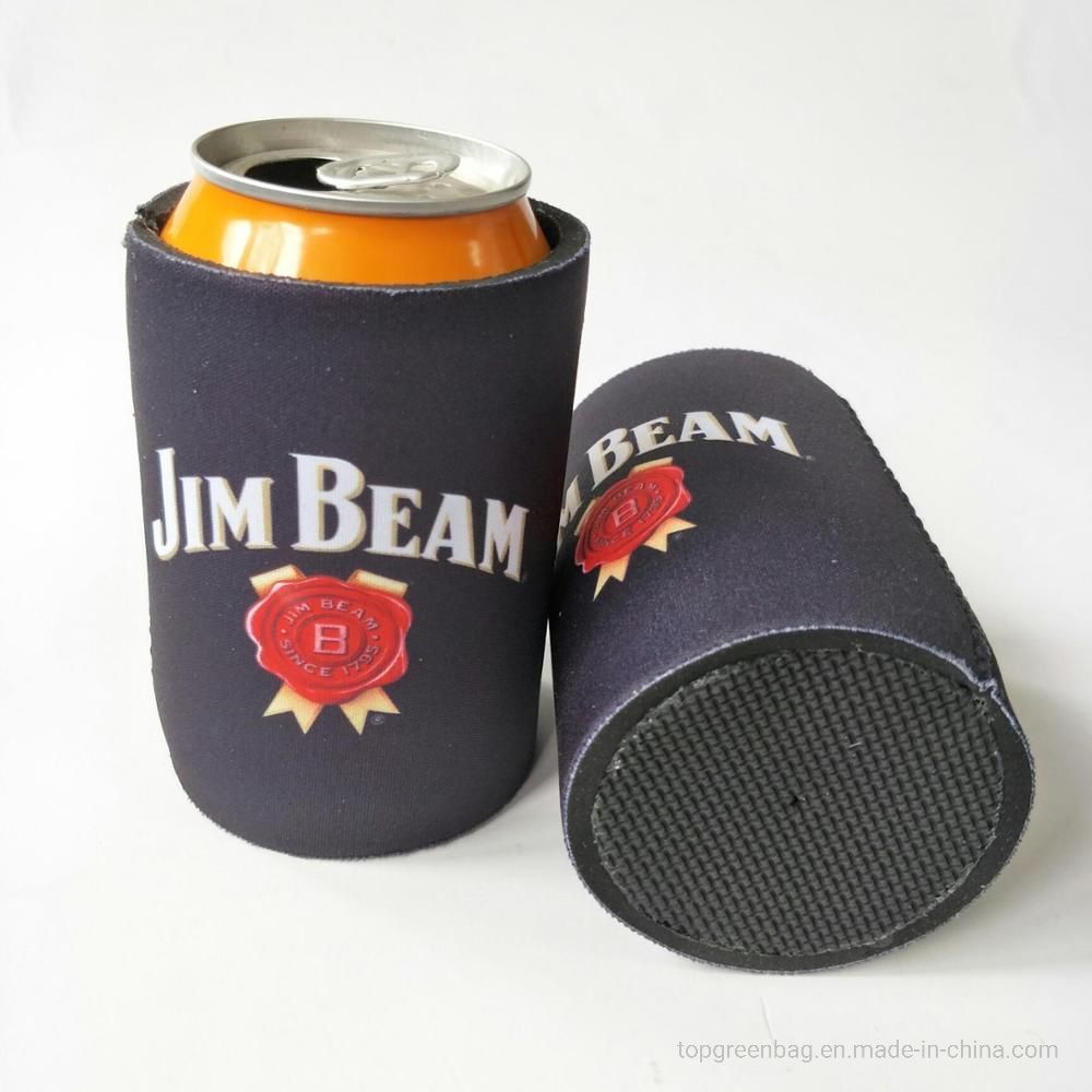 Neoprene Fabric Beer Bottle Can Cover Double Stitched Stubby Holder Koozie