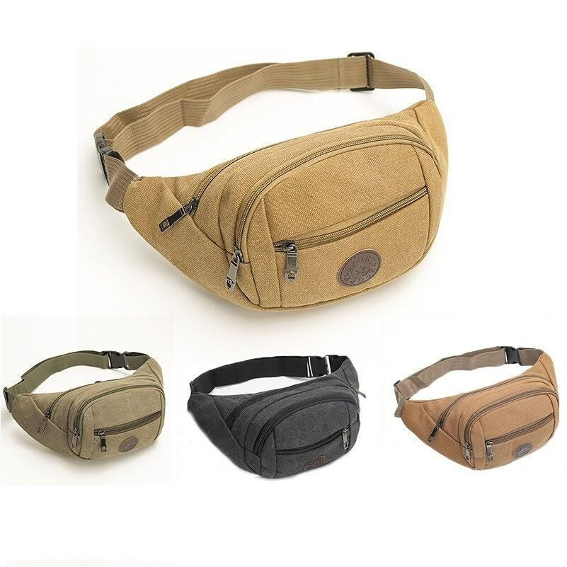 Custom-Canvas-Running-Belt-Waist-Men-s-Fanny-Pack