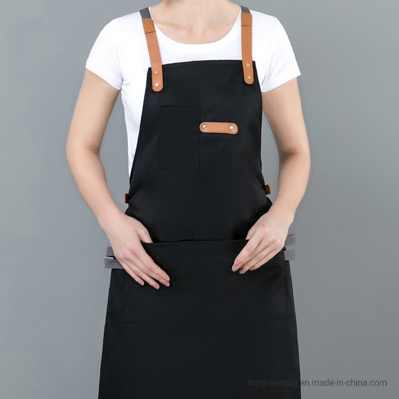 2024-Custom-Logo-Waterproof-Kitchen-Apron-Fpr-Cooking-Mens-and-Womens-Professional-Chef-or-Server-Bib-Apron-with-Adjustable-Straps (1)