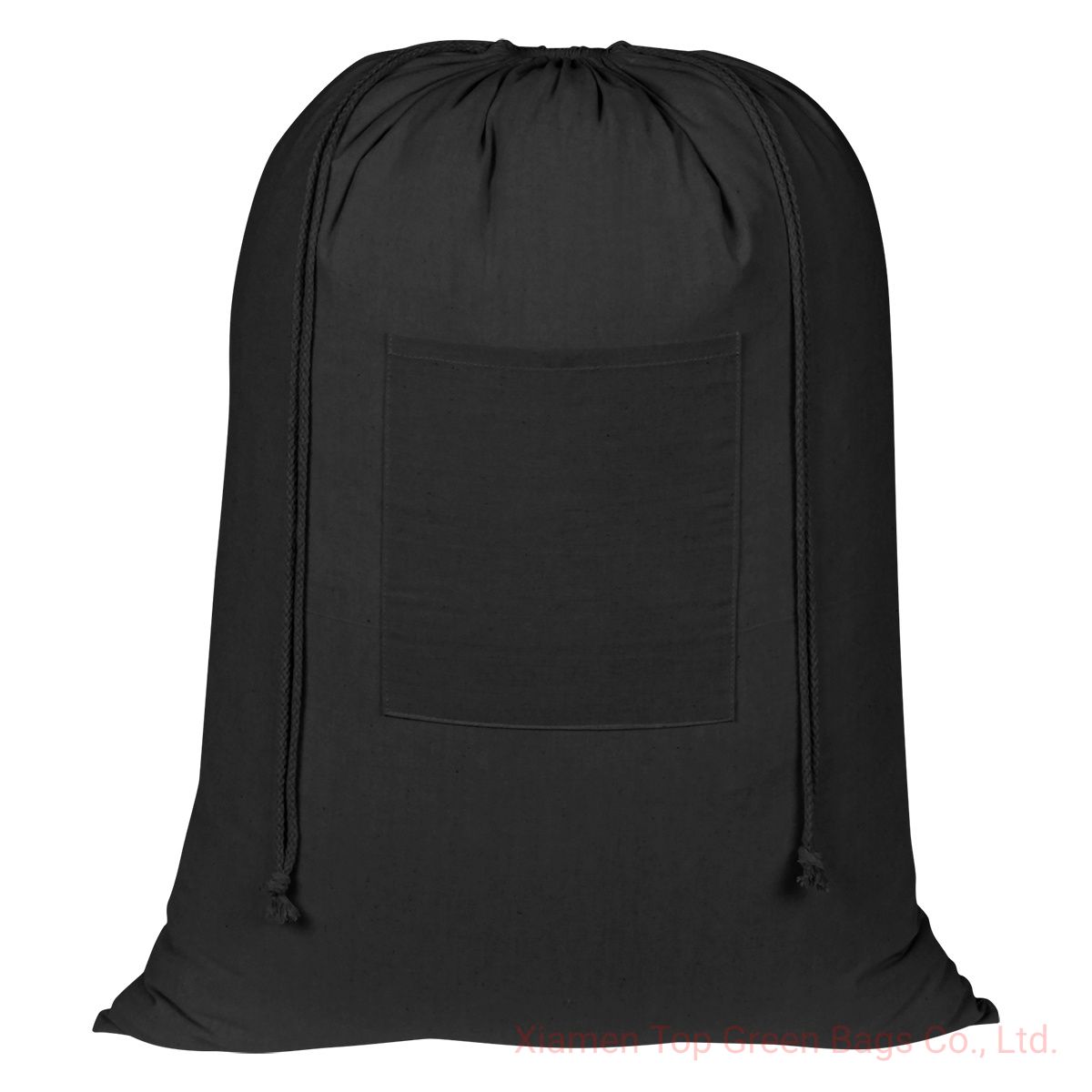 Cheap Durable Heavy Duty Cotton Canvas Drawstring Biodegradable Laundry Bag