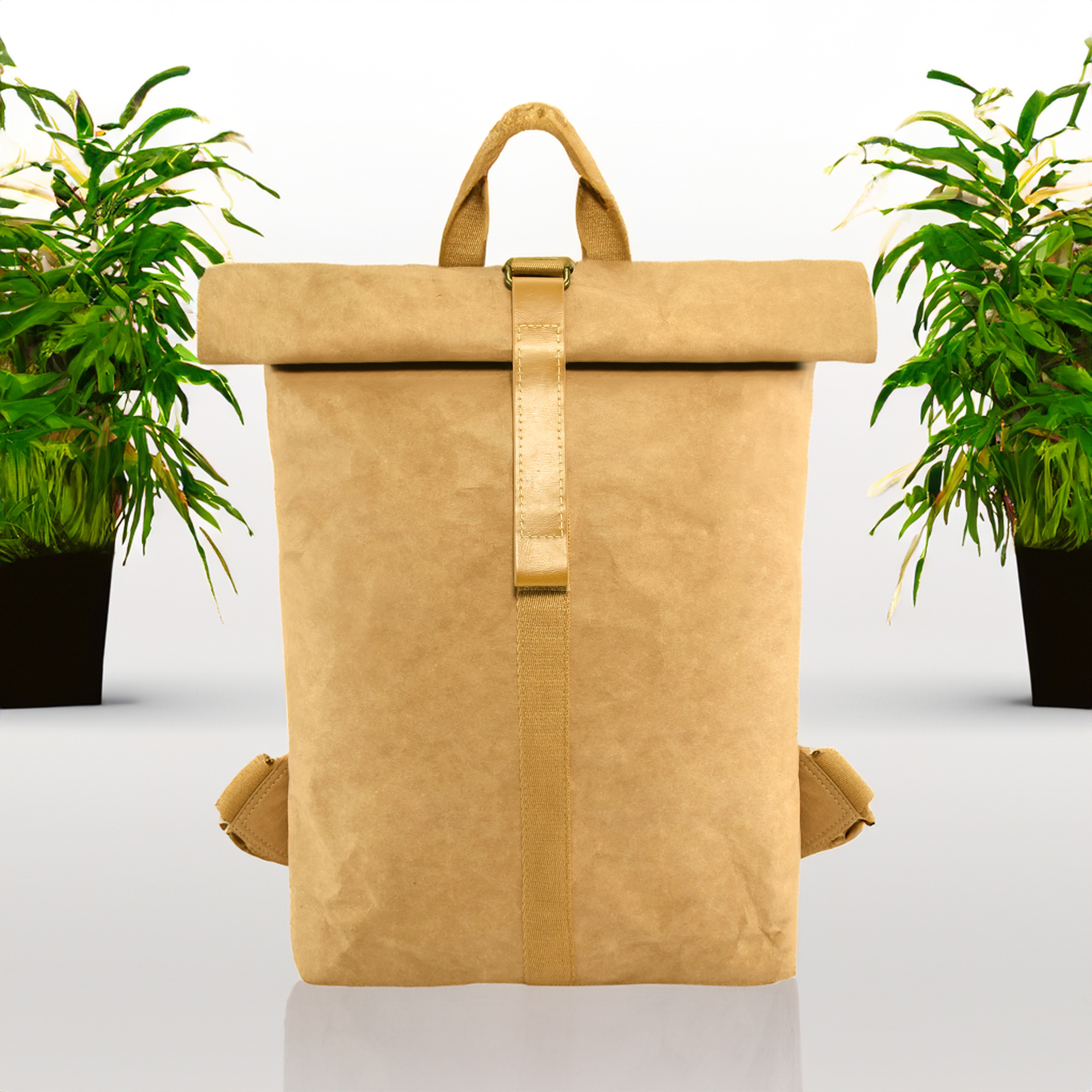 New Eco Friendly Easy Clean DuPont Paper Wash Kraft Paper Travel Backpack