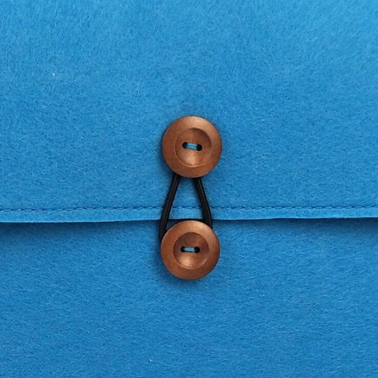 Factory Custom Hotsell Soft Wool Felt Travel Carrying Case Storage Bag for MacBook