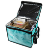 Custom Waterproof Aluminium Heated Cooler Bag Large Food Thermal Pizza Delivery Bags Insulated Box Motorcycle