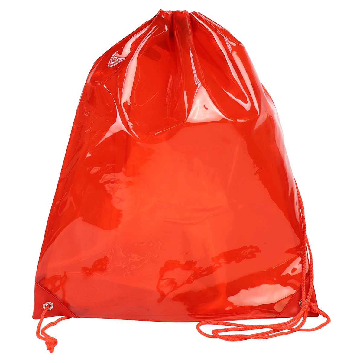 Premium Waterproof Stadium Approved TPU Cinch Gym Backpack Big Pvc Drawstring Bag