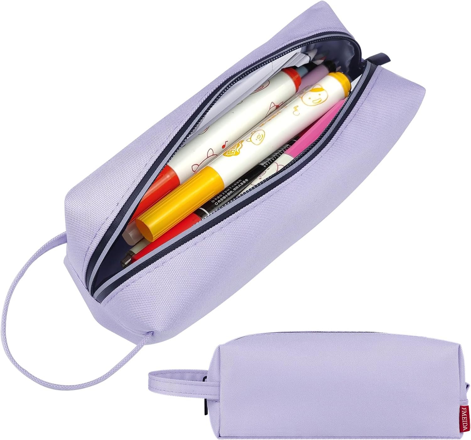 Simple Office Stationery School Pencil Case Pen Bag Kids Pen Case Pouch Portable Stationery Bag