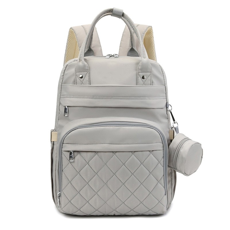 2025 Custom Baby Diaper Bag for Mother Stylish Large Capacity Nappy Bag
