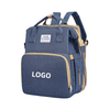 2025 Custom Baby Diaper Bag for Mother Stylish Large Capacity Nappy Bag