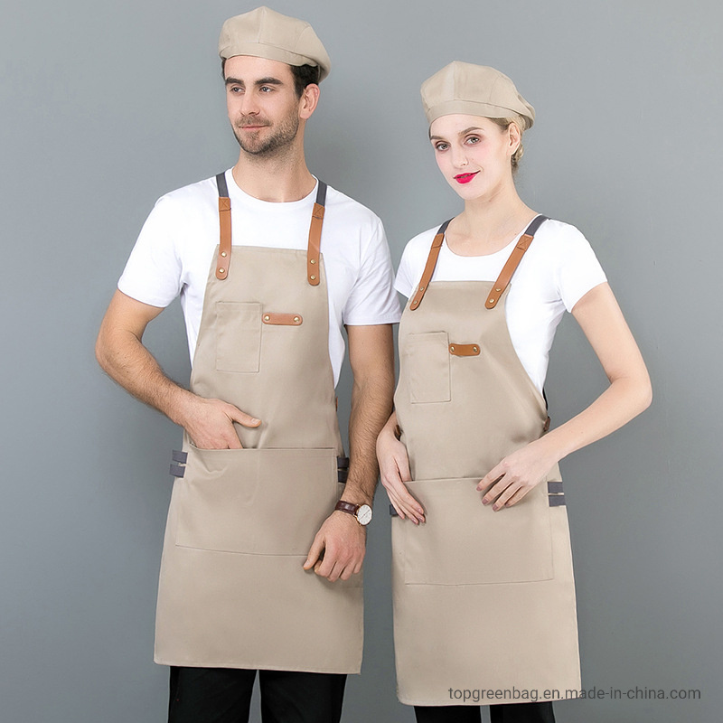2024-Custom-Logo-Waterproof-Kitchen-Apron-Fpr-Cooking-Mens-and-Womens-Professional-Chef-or-Server-Bib-Apron-with-Adjustable-Straps (3)
