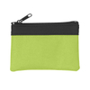Custom Logo Zippered Security Money Bag Purses Coin Holder Pouch Bank Deposit Bag