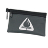 Primary Two-Tone Polyester Zip Tote Bag Nylon Tool Pouch with Carabiner