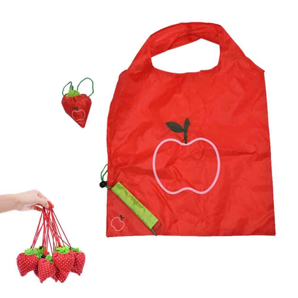 2023 Customized Promotional Folding Fruit Shape Foldable Shopping Bag
