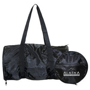 190t 210d Polyester Foldable Portable Duffel Women Flight Travel Folding Duffle Bag