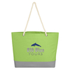New Recycle Souvenir Nylon Oxford Tote Bag 600d Polyester Nylon Shopping Tote Bag with Eyelet Rope String