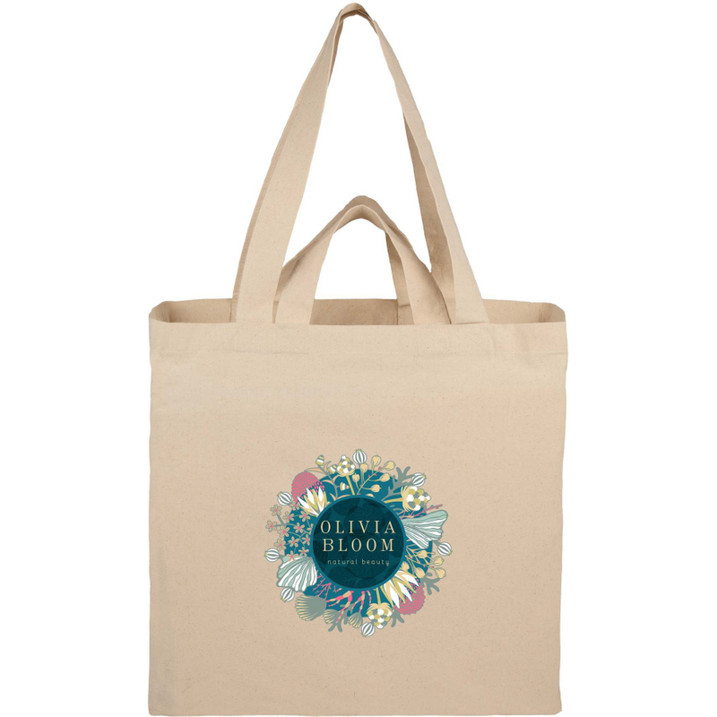 2025 Organic Canvas Tote Bags Bulk with Handles Certified Organic Cotton Totes Reusable Blank Cloth Fabric Shopping Bag