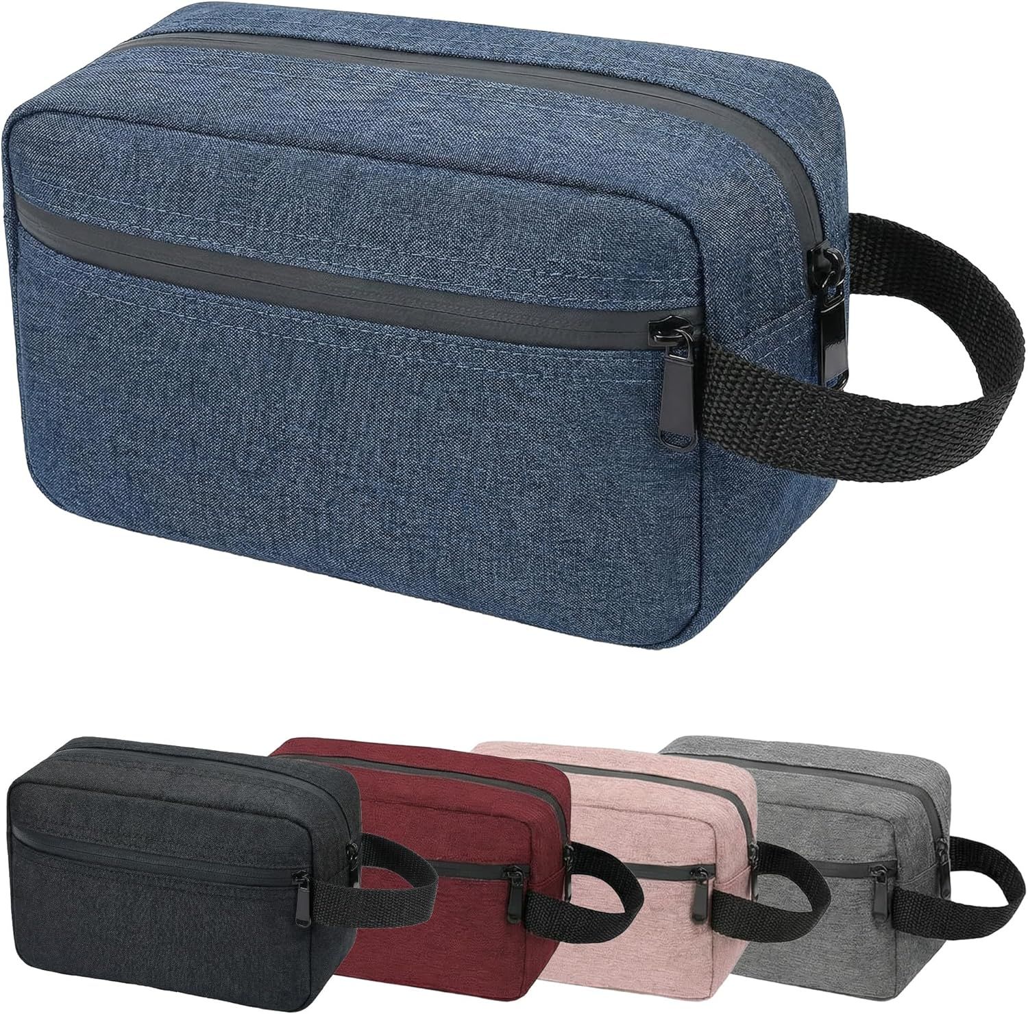 Custom Toiletry Pouch Travel Polyesterfabric Makeup Bag Women's Portable Toiletry Bag