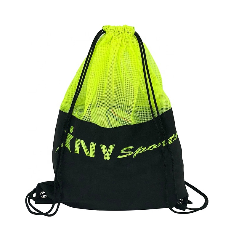 Outdoor Sports Gym Shoe Bag Custom Rope Backpack Drawstring Bags