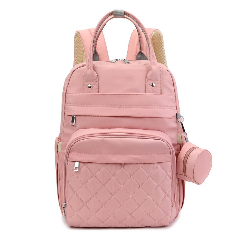 2025 Custom Baby Diaper Bag for Mother Stylish Large Capacity Nappy Bag