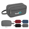 Custom Logo Printed Tools Storage Pouch Men Toiletry Cosmetic Travel Kit Bag