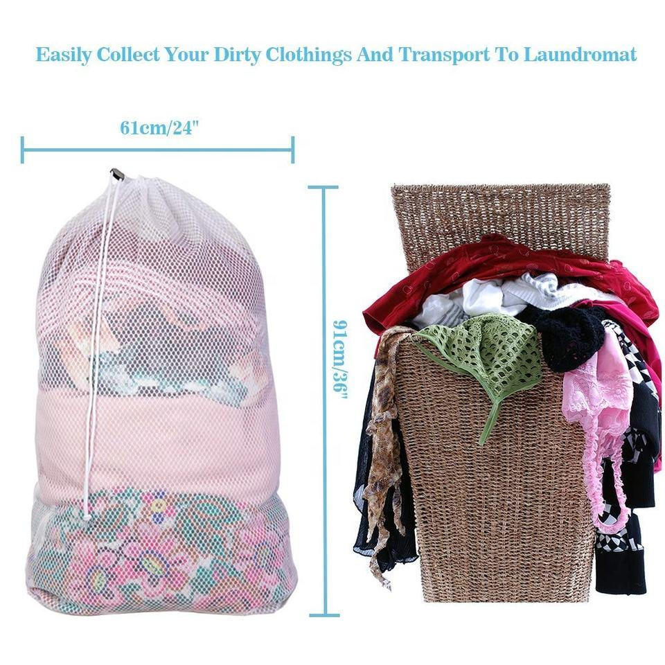  Custom Lingerie Bag with Logo for Washing Machine Wash Bag Mesh Storage Laundry Bags