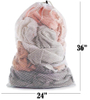  Custom Lingerie Bag with Logo for Washing Machine Wash Bag Mesh Storage Laundry Bags