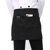 Stylist Waiter Chef Waist Cotton Apron with Pockets Short Half Contractor Waist Apron