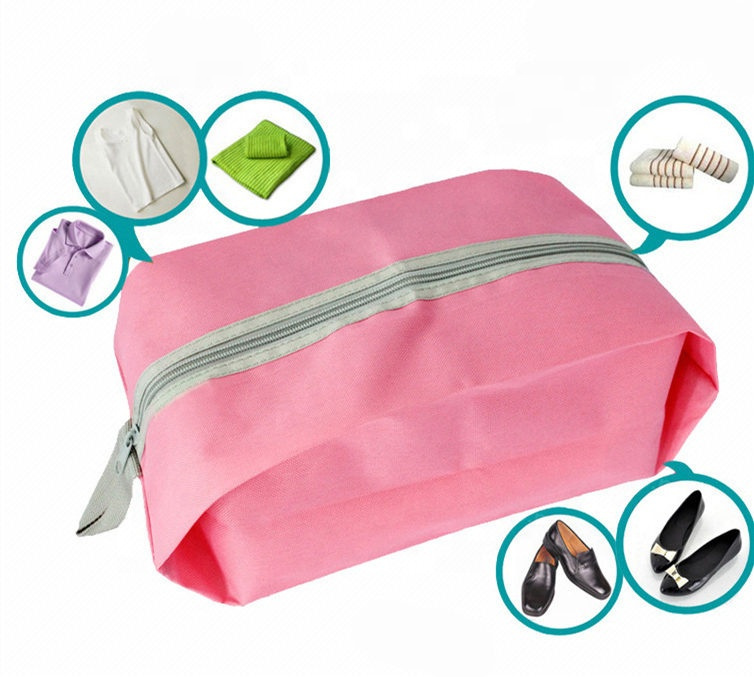 600d Polyester New Design Shoe Cosmetic Bag Fashion Makeup Bag Promotion Bag